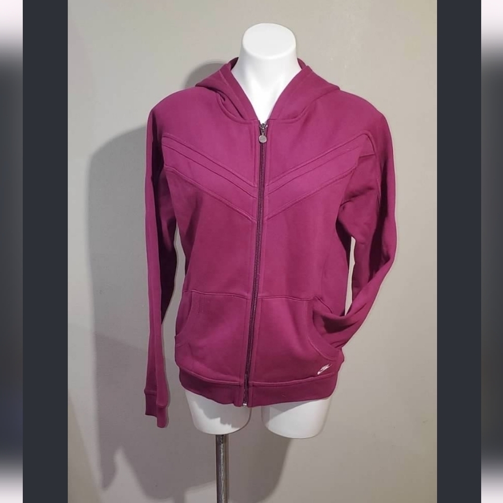 Girl Youth NIKE Full Zip Up Hoodie